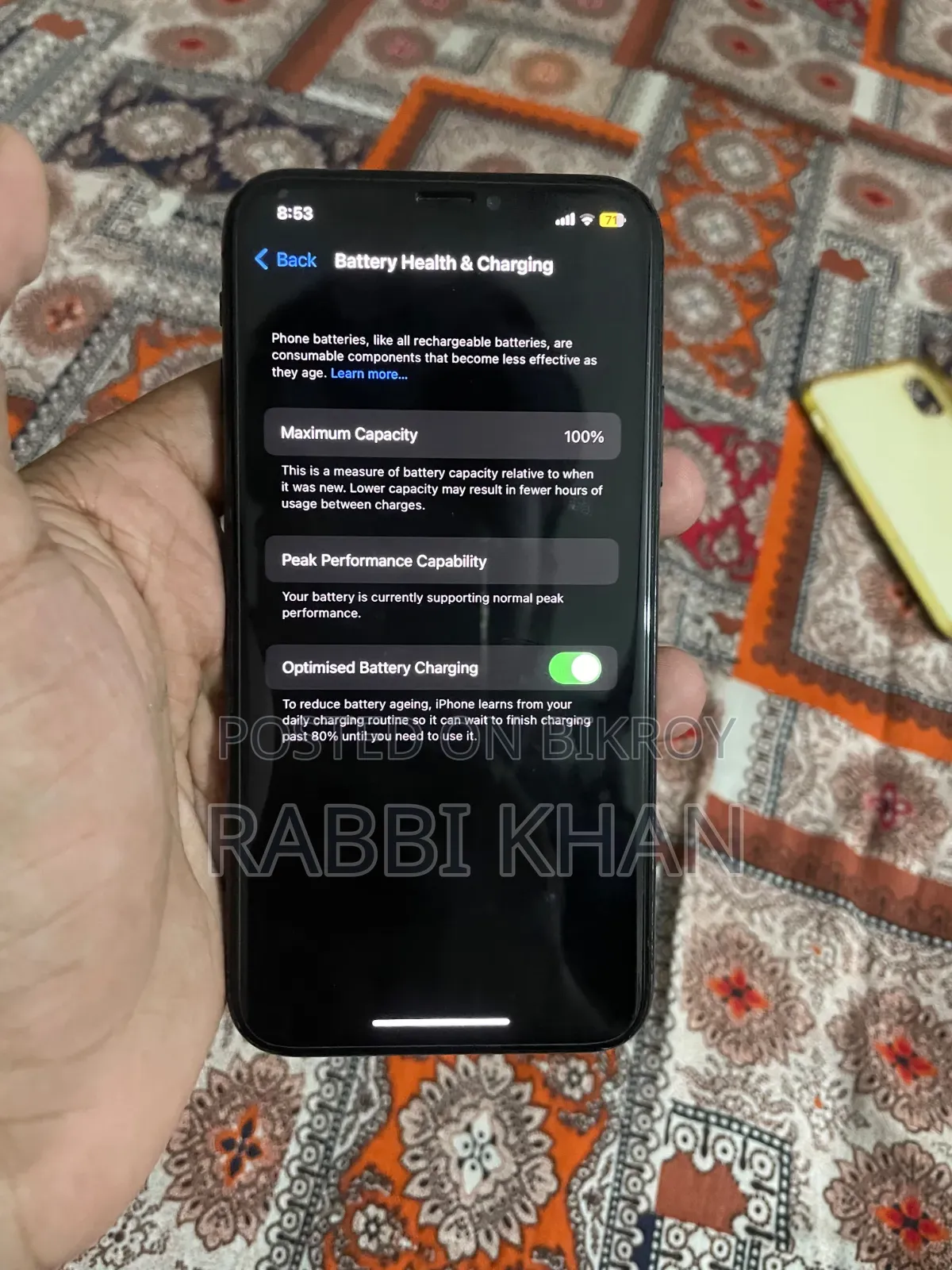 Apple iPhone X 64 GB Black