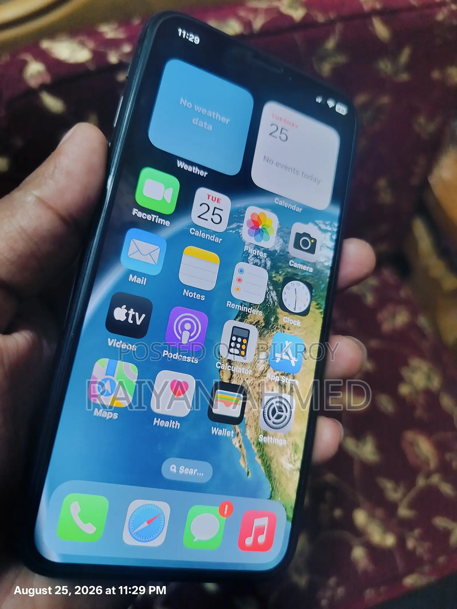 Apple iPhone X 64 GB Black
