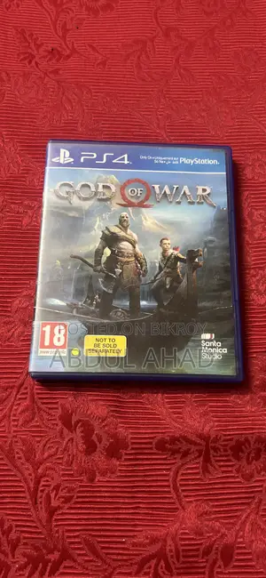Ps4 Game God of War 2018 Model Fress No Damage