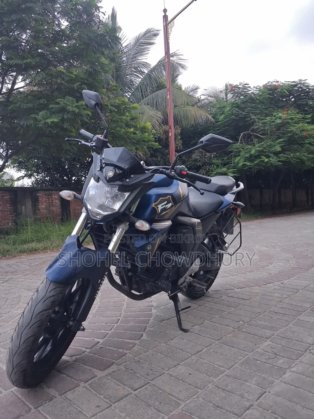 Yamaha FZS V2 2024 Blue