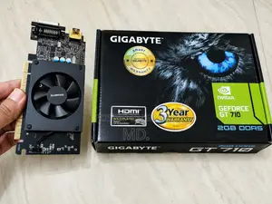 Graphics Card: Gigabyte Nvidia GeForce GT 710 2GB DDR5
