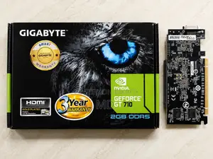 Graphics Card: Gigabyte Nvidia GeForce GT 710 2GB DDR5