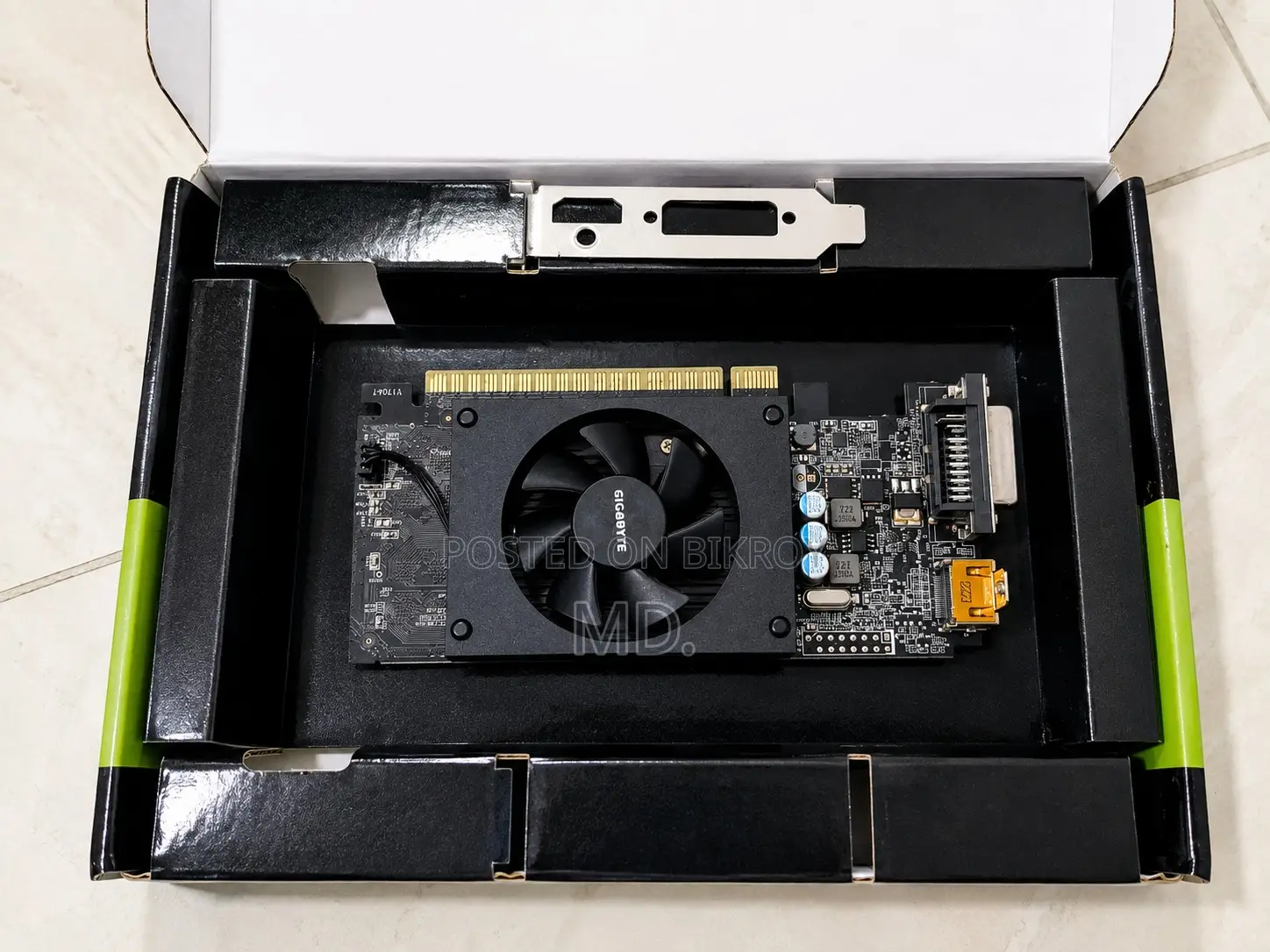 Graphics Card: Gigabyte Nvidia GeForce GT 710 2GB DDR5