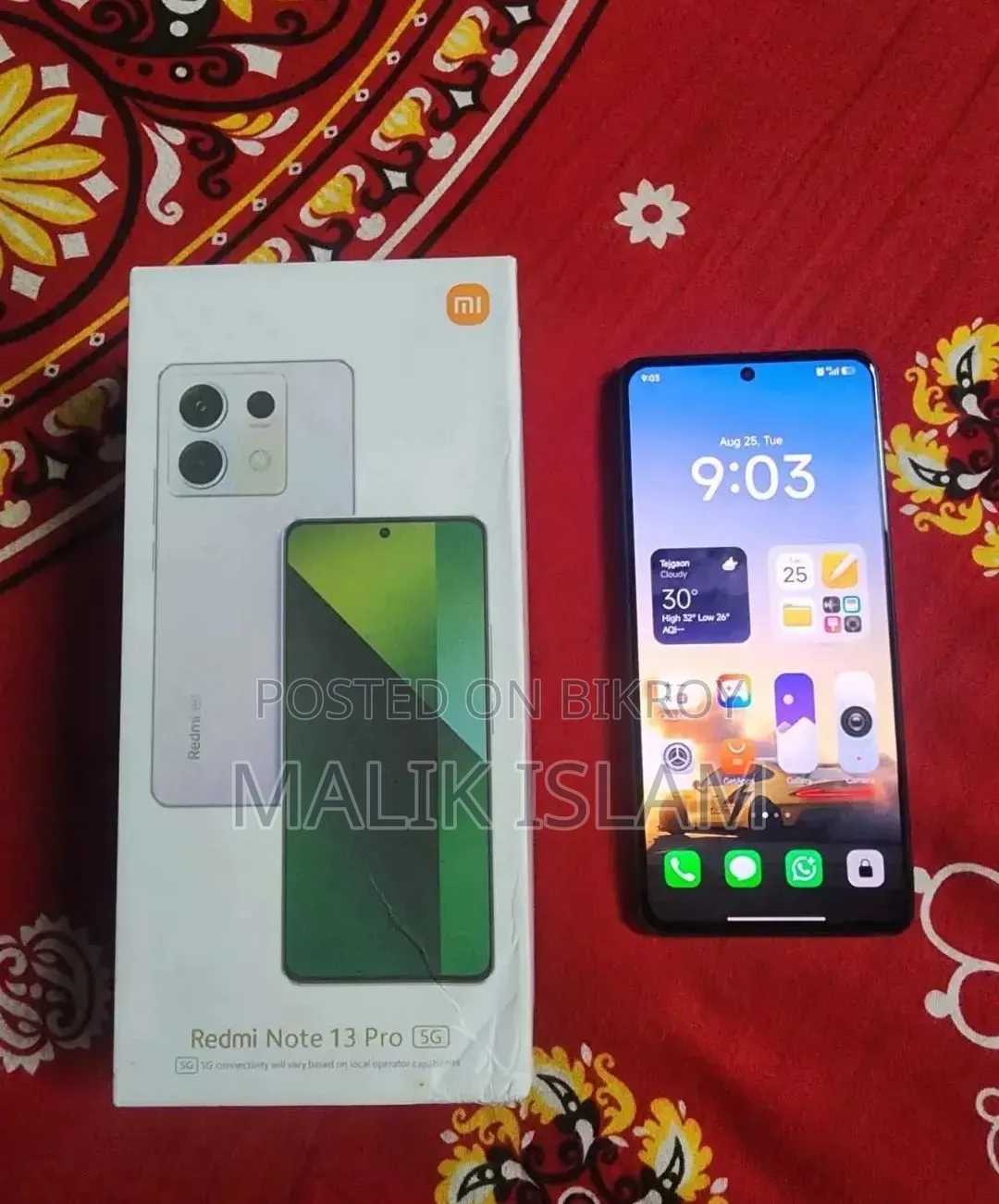 Xiaomi Redmi Note 13 Pro 5G 256 GB Black
