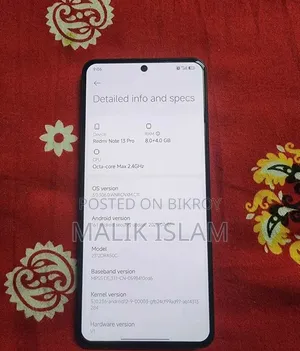 Xiaomi Redmi Note 13 Pro 5G 256 GB Black