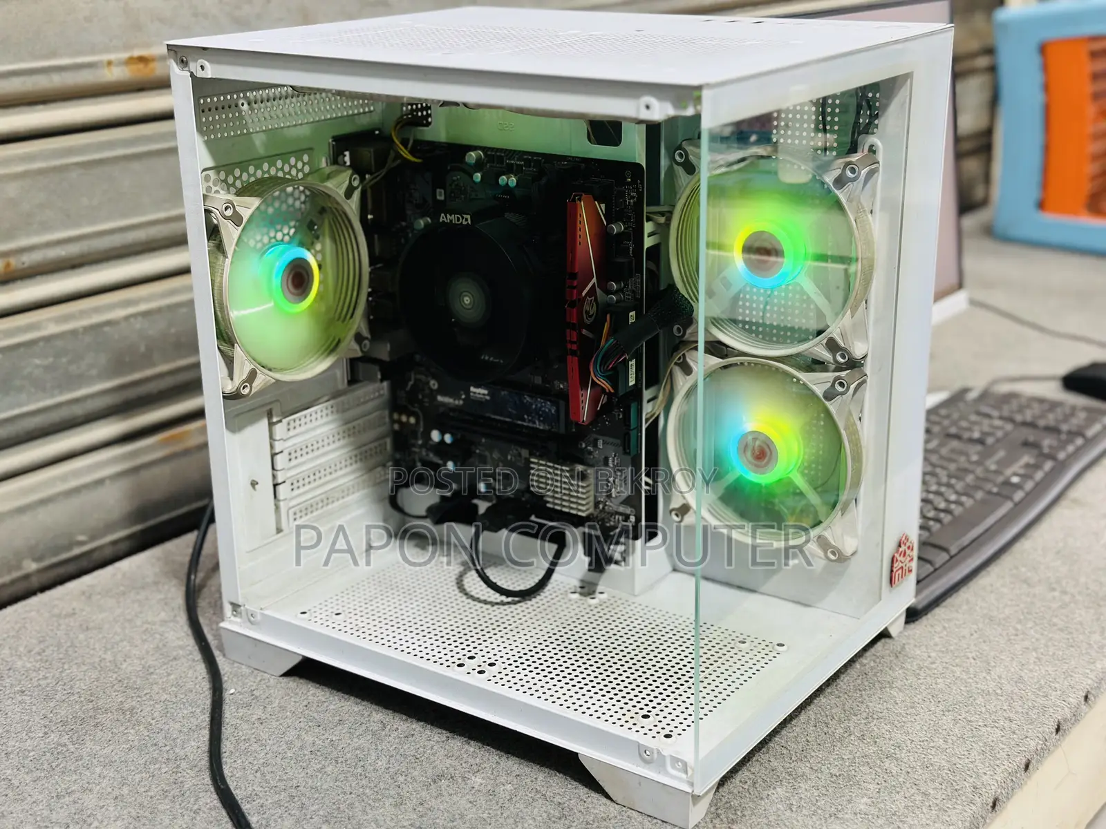Desktop Computer 8GB AMD Ryzen 5 SSD 256GB