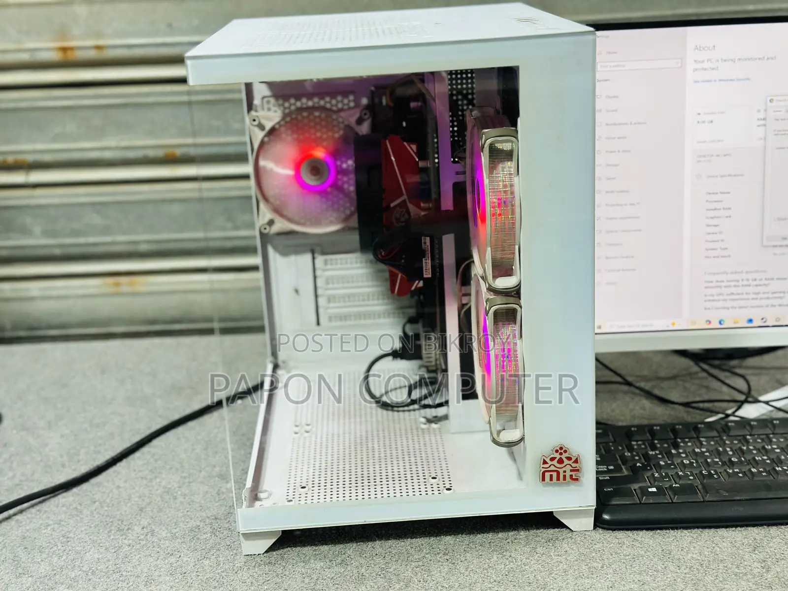 Desktop Computer 8GB AMD Ryzen 5 SSD 256GB