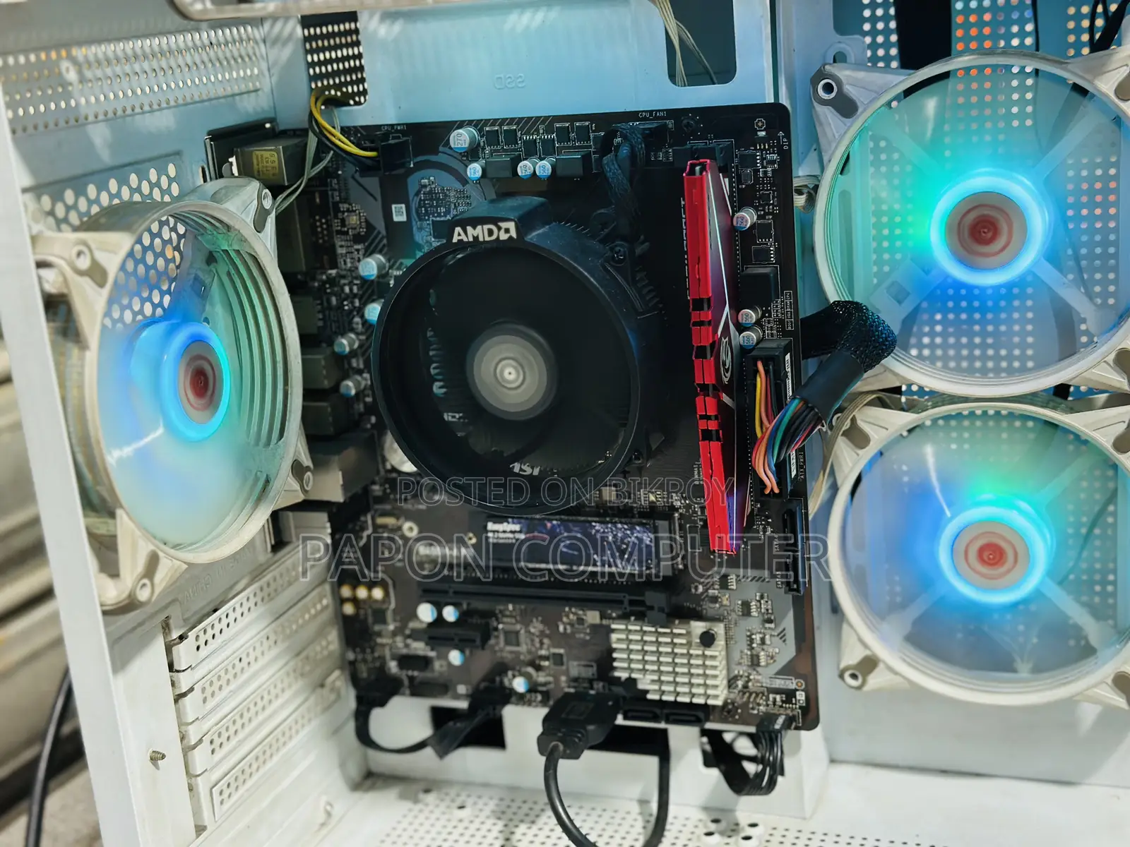 Desktop Computer 8GB AMD Ryzen 5 SSD 256GB