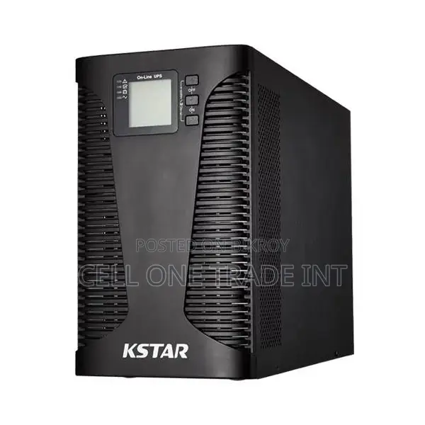 KStar 1-kVA Industrial Online UPS with 3-Pcs Battery Pack