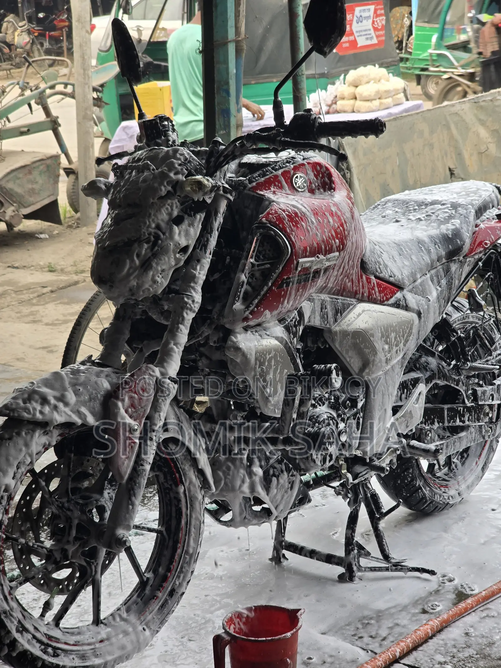Yamaha FZS V3 2024 Red