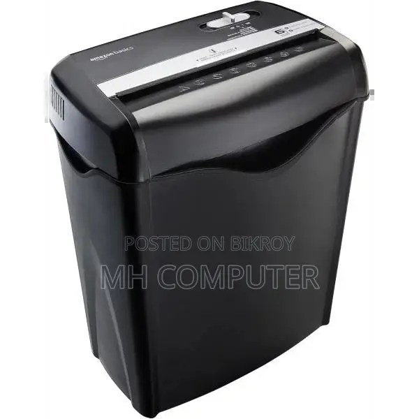 JR0128 6-Sheet Cross-Cut Paper Shredder Machine
