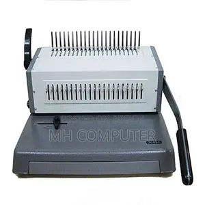 Pantone 2088C 21 Hole Manual Punch Spiral Binding Machine