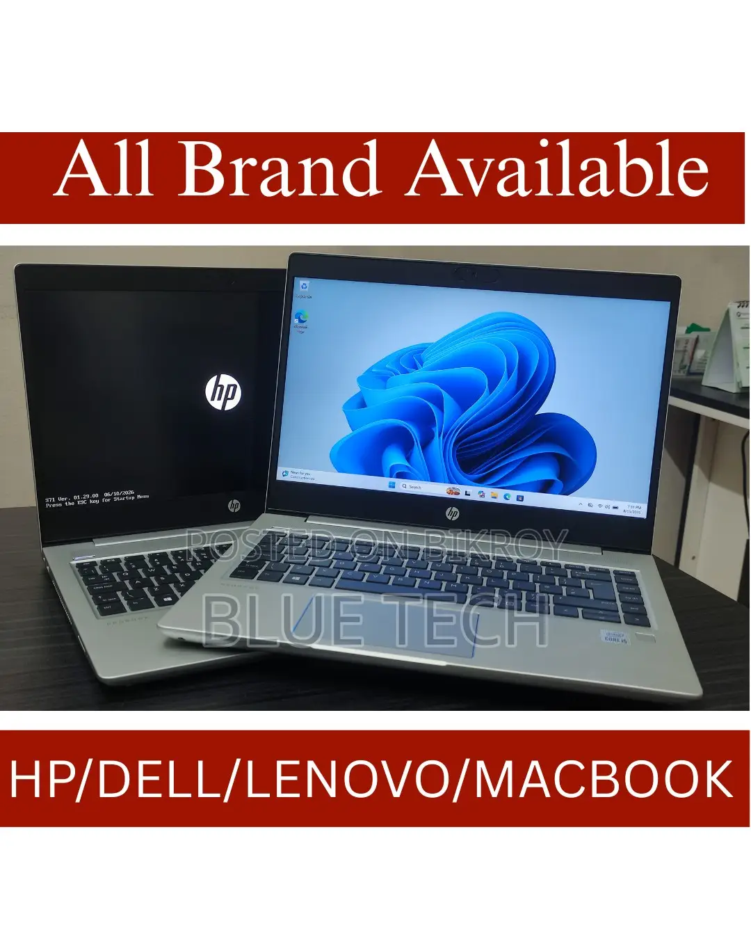 HP PROBOOK 440 G7 i5 10th 16/256 & 512 GB