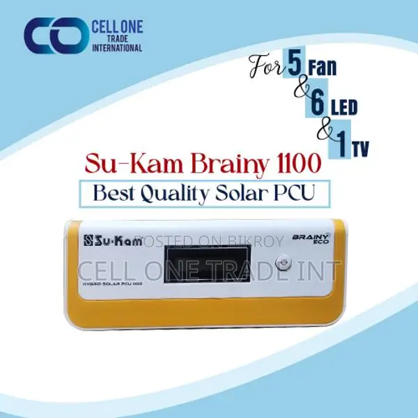 Sukam 1100 VA Intelligent Charging ATC Home Solar IPS