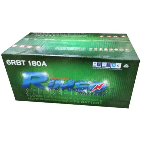 Rimso 6RBT 180AH Tubular IPS Battery