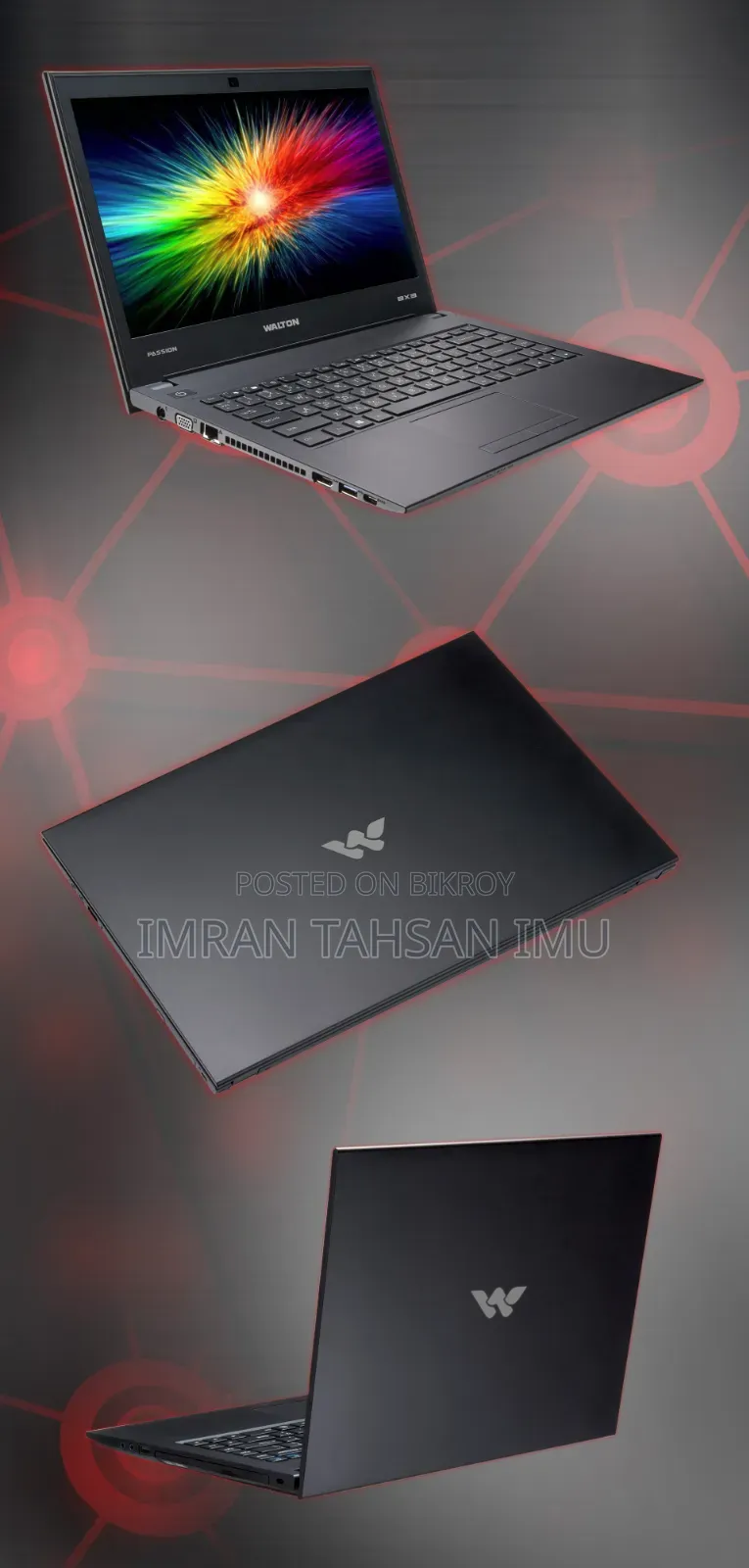 Laptop 4GB Intel Core i3 SSD 256GB