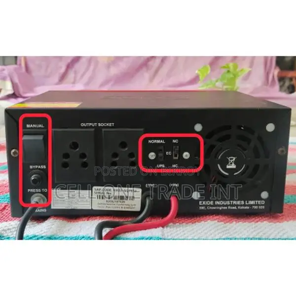 Exide Inverterz Star 1125VA 900-Watt Home UPS / IPS