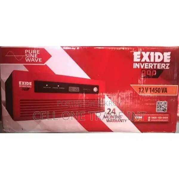 Exide GQP 1450VA 12V Pure Copper Home Inverter IPS
