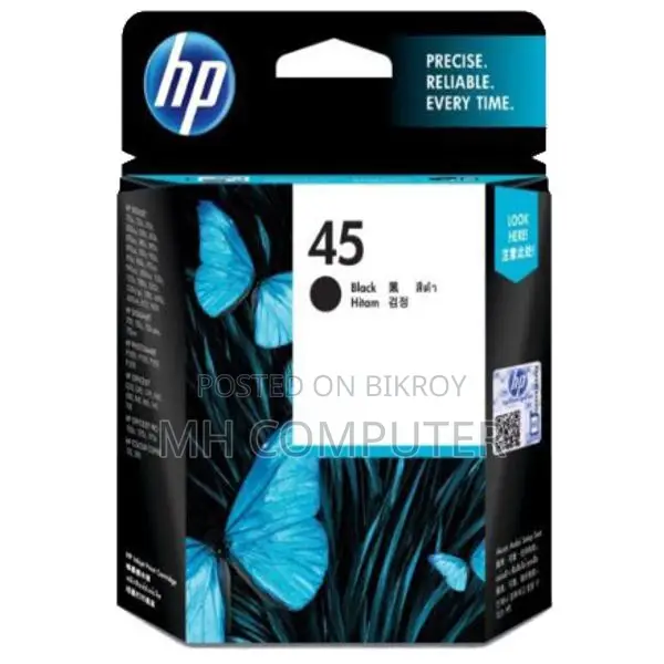HP 45 51645AA Black Original Ink Cartridge