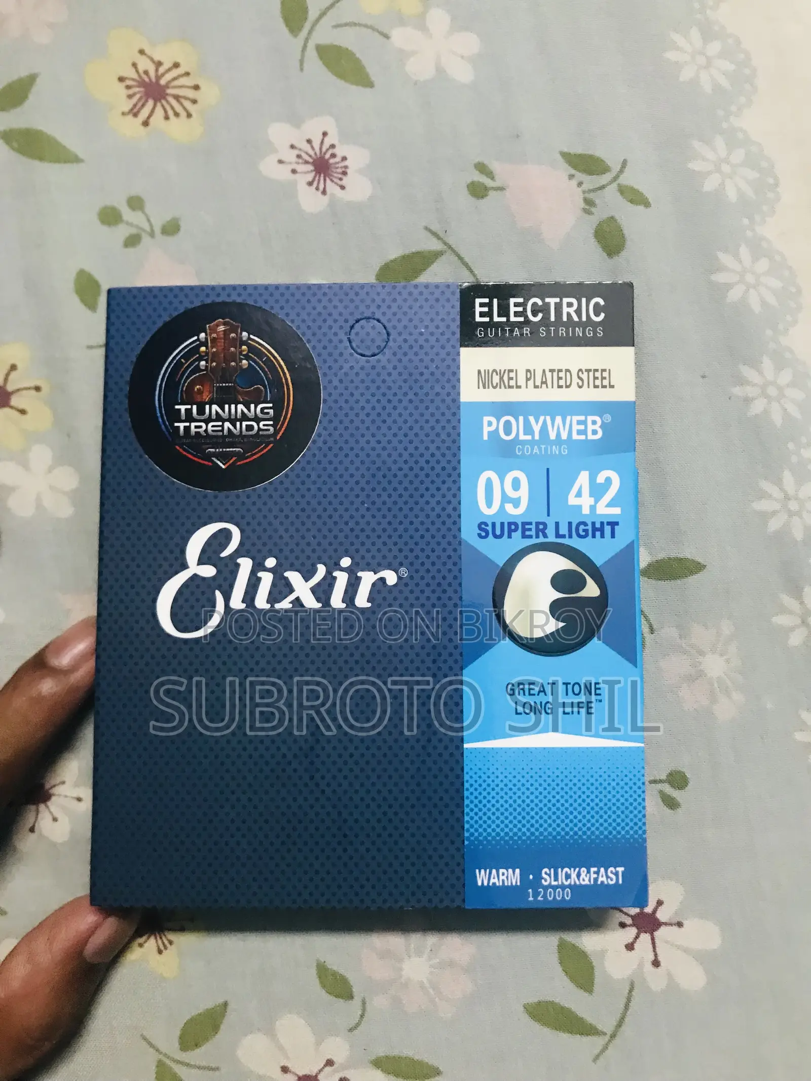 Original Elixir Polyweb Electric Guitar Strings by Tuning Trends