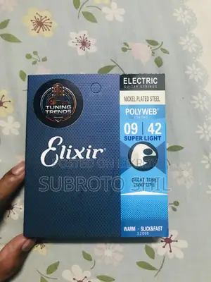 Original Elixir Polyweb Electric Guitar Strings by Tuning Trends