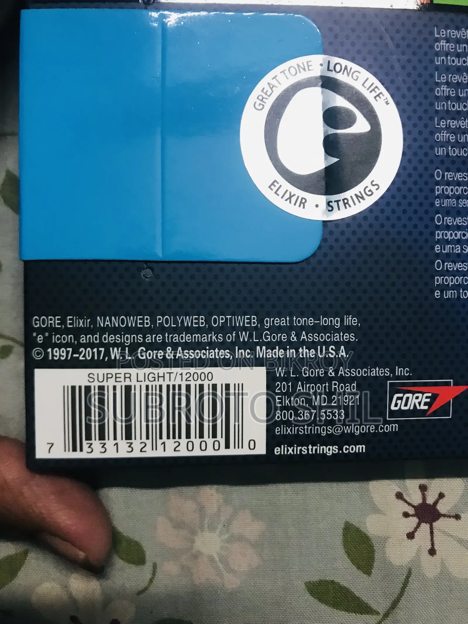 Original Elixir Polyweb Electric Guitar Strings by Tuning Trends