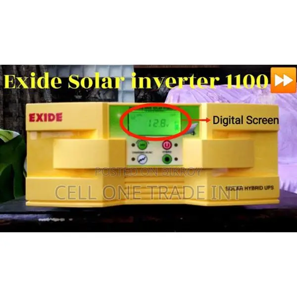 Exide Solar Hybrid Inverter 1100VA UPS