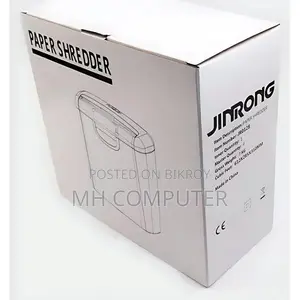 JR0128 6-Sheet Cross-Cut Paper Shredder Machine