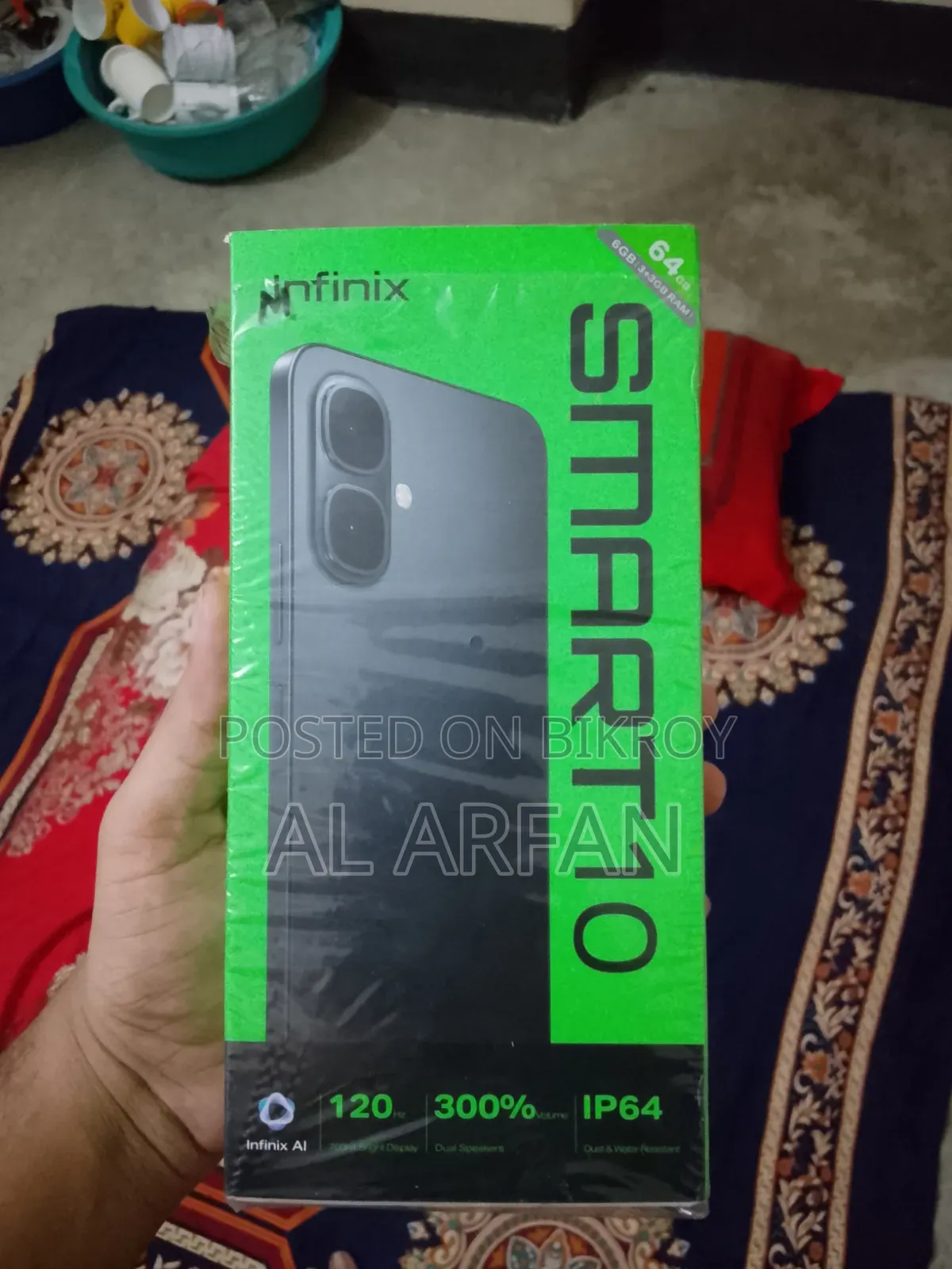 Infinix Smart 10 64 GB Black