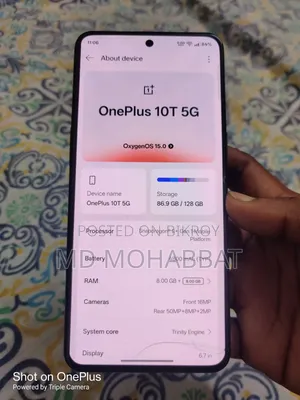 OnePlus 10T 128 GB Black