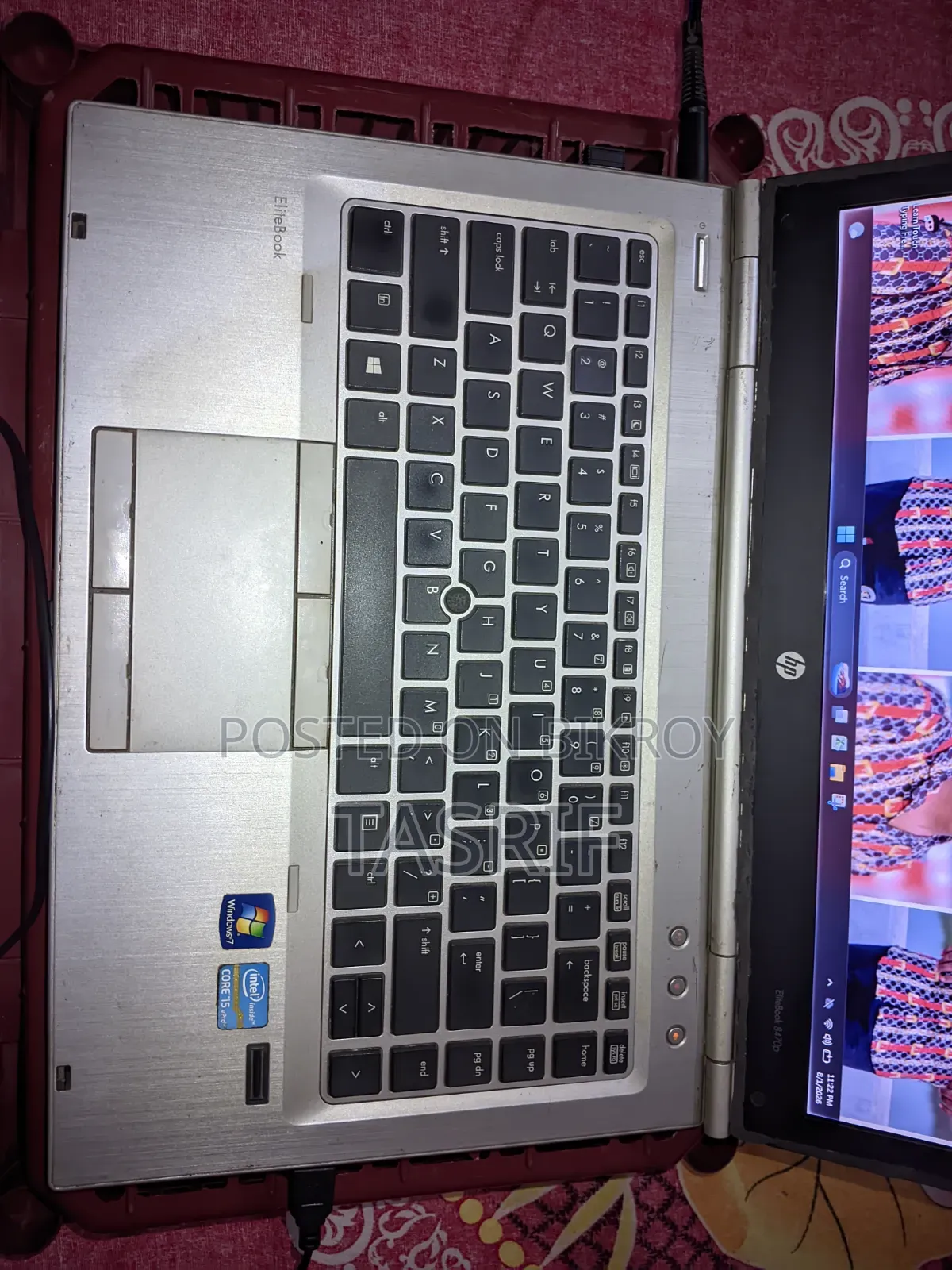 Laptop HP EliteBook 8470P 4GB Intel Core i5 SSD 128GB
