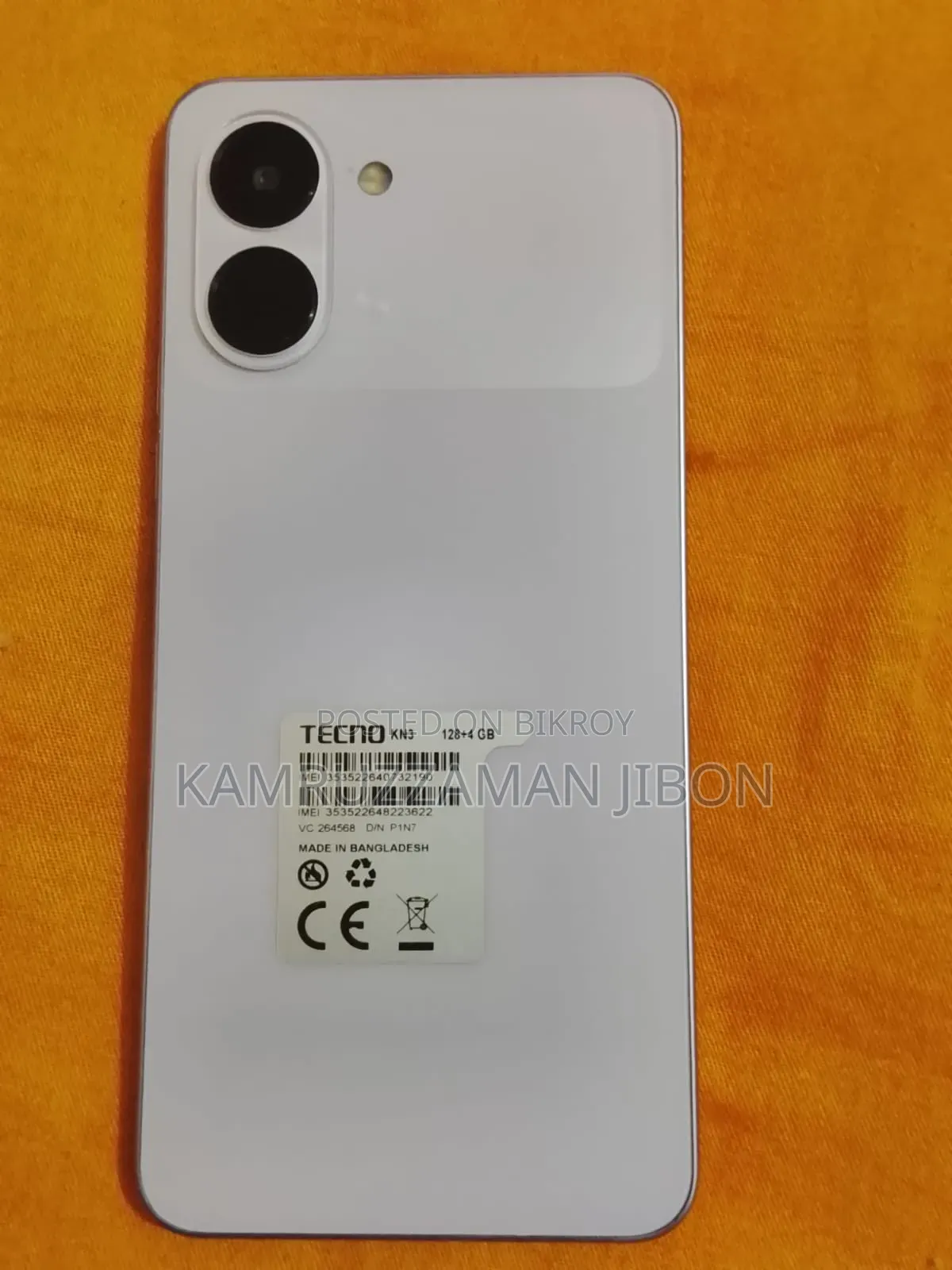 Tecno Spark Go 128 GB Purple