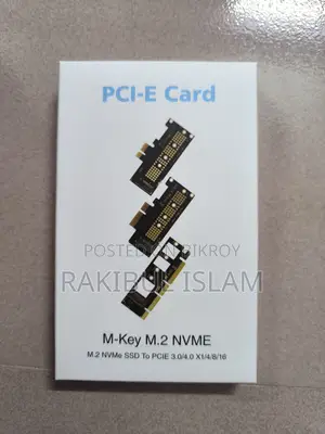 PCIE X1 to NVME Adapter PCI Express 3.0/4.0