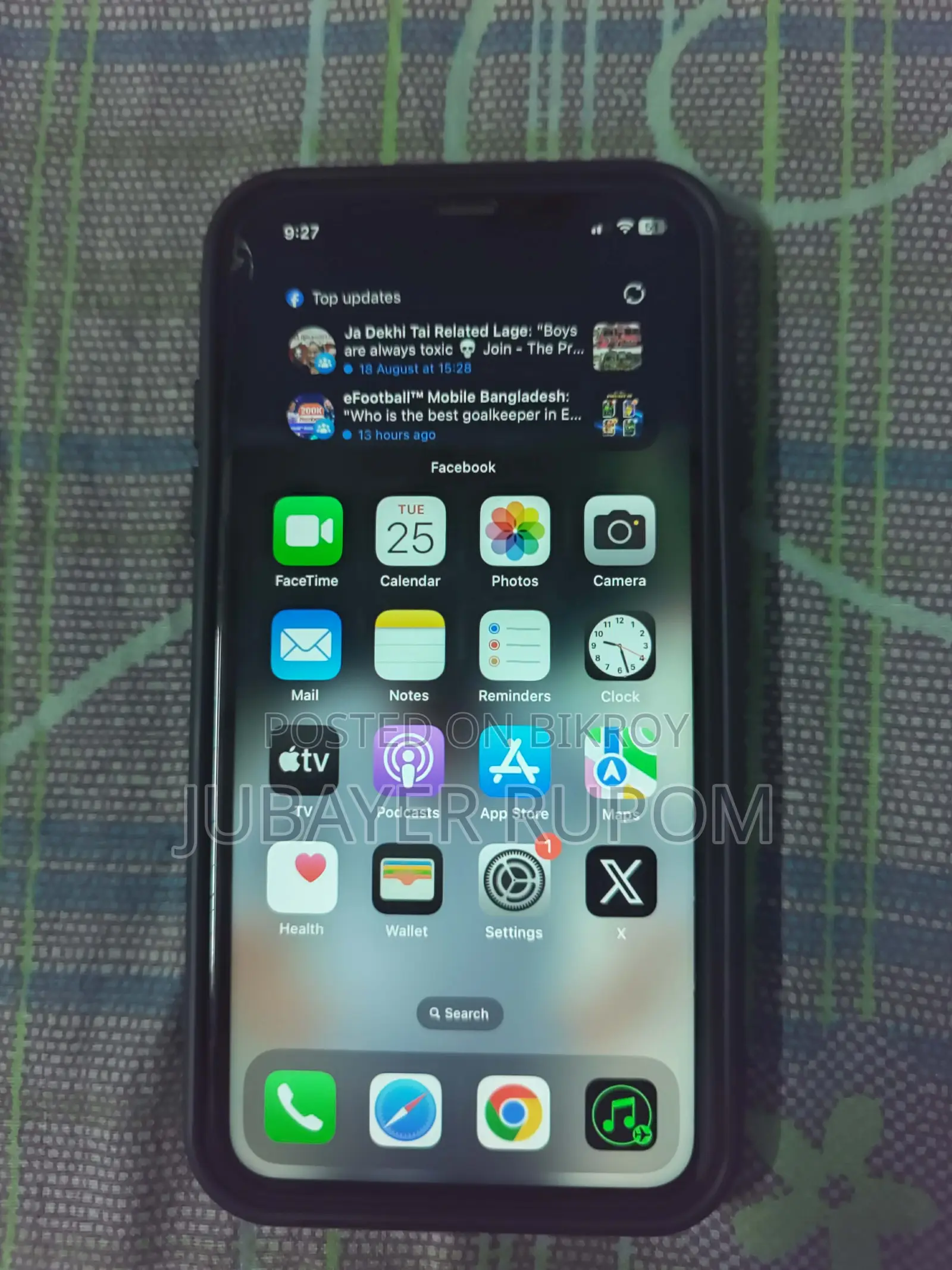 Apple iPhone XR 64 GB Black