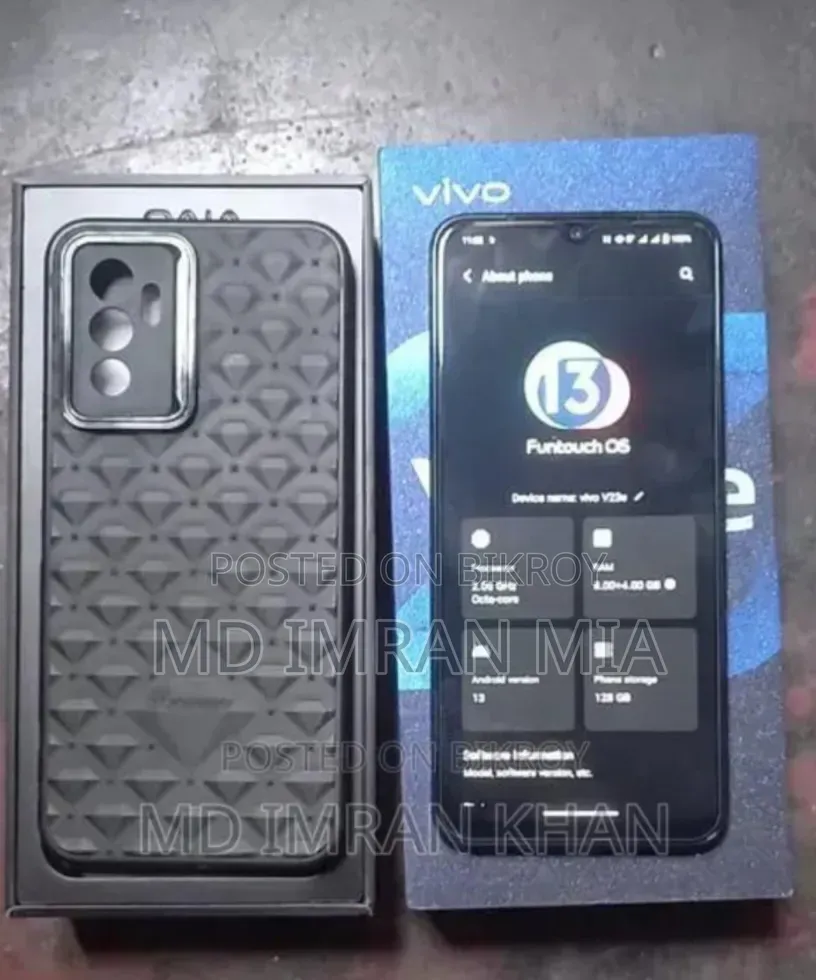 Vivo V23 128 GB Black