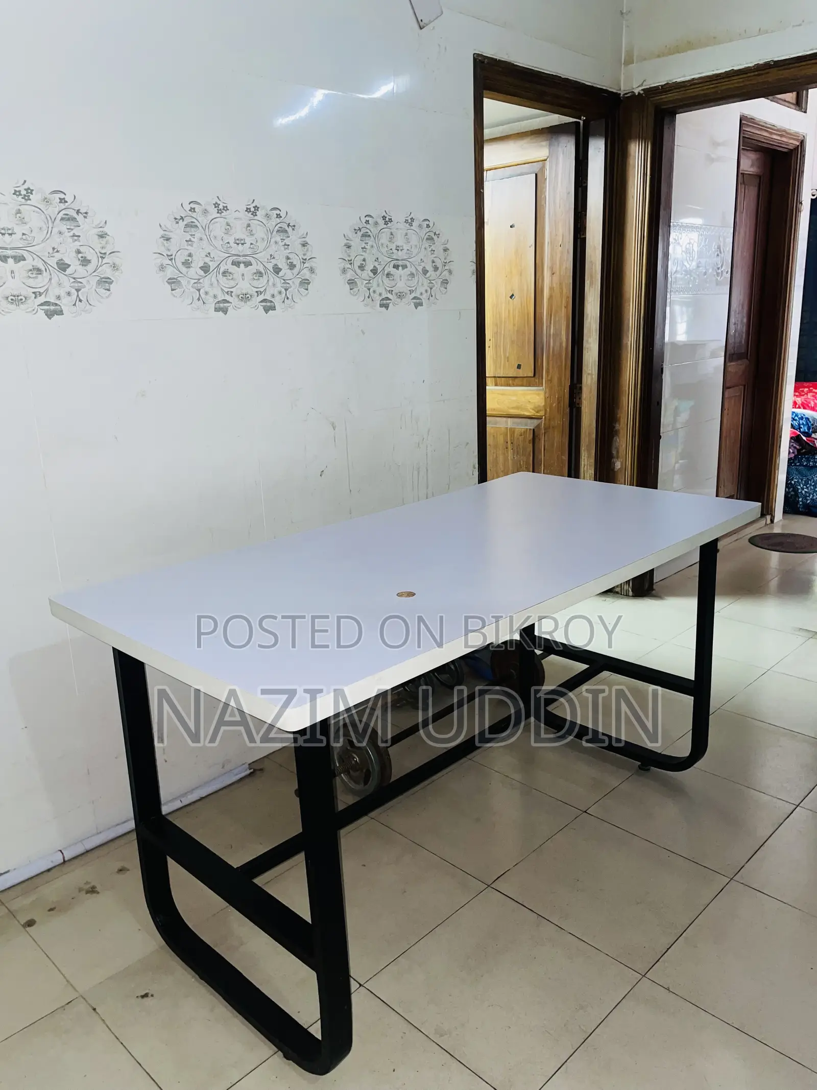 Custom-Made Computer Table