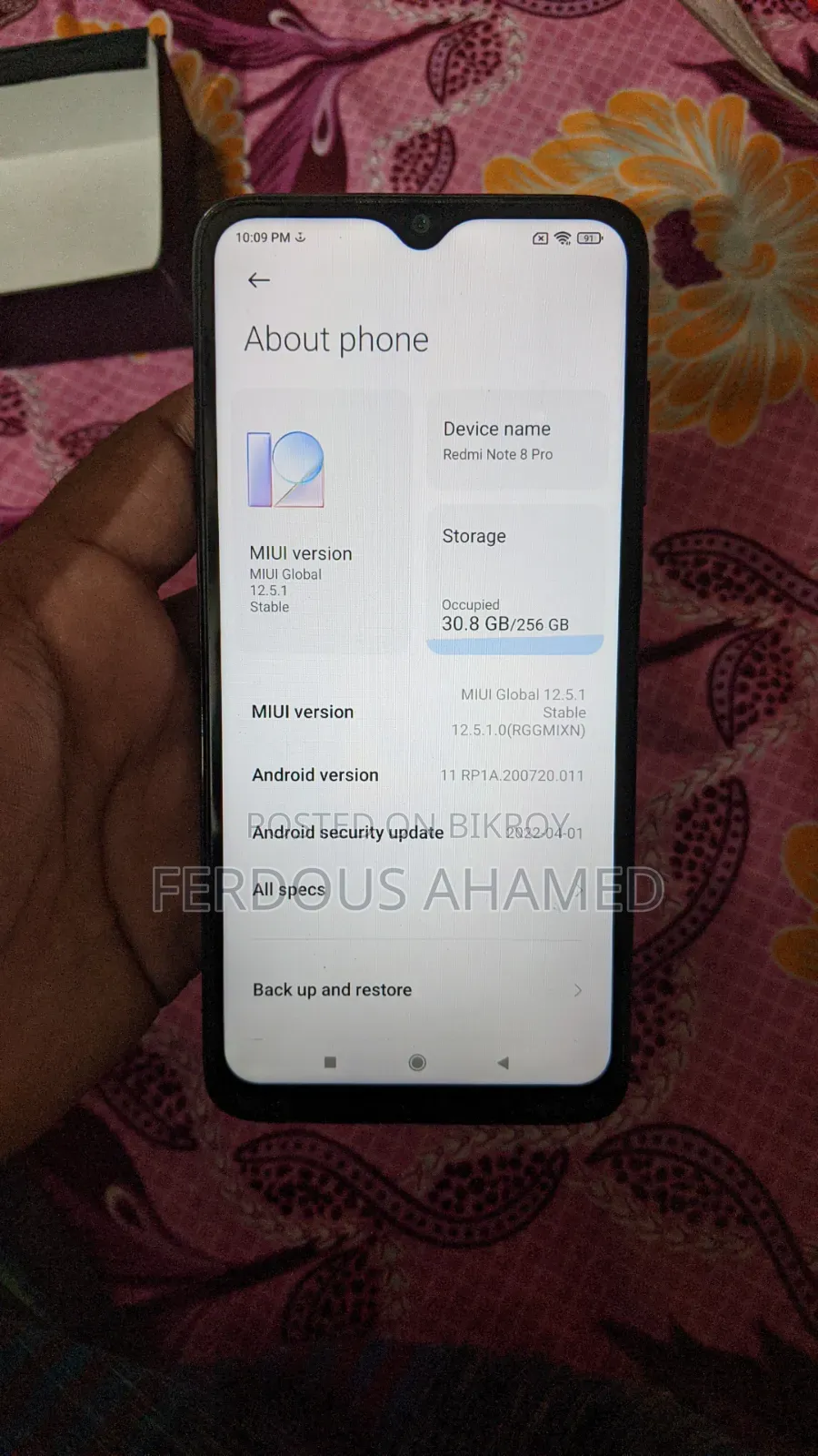 Xiaomi Redmi Note 8 Pro 128 GB Gray
