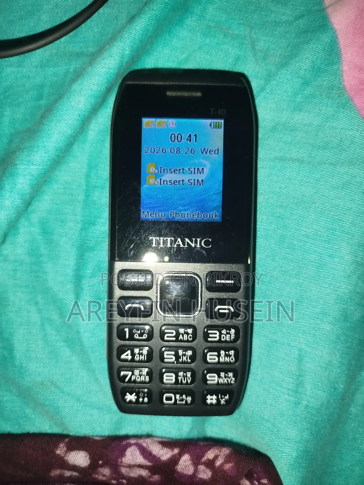 New Titanic T-40 Black