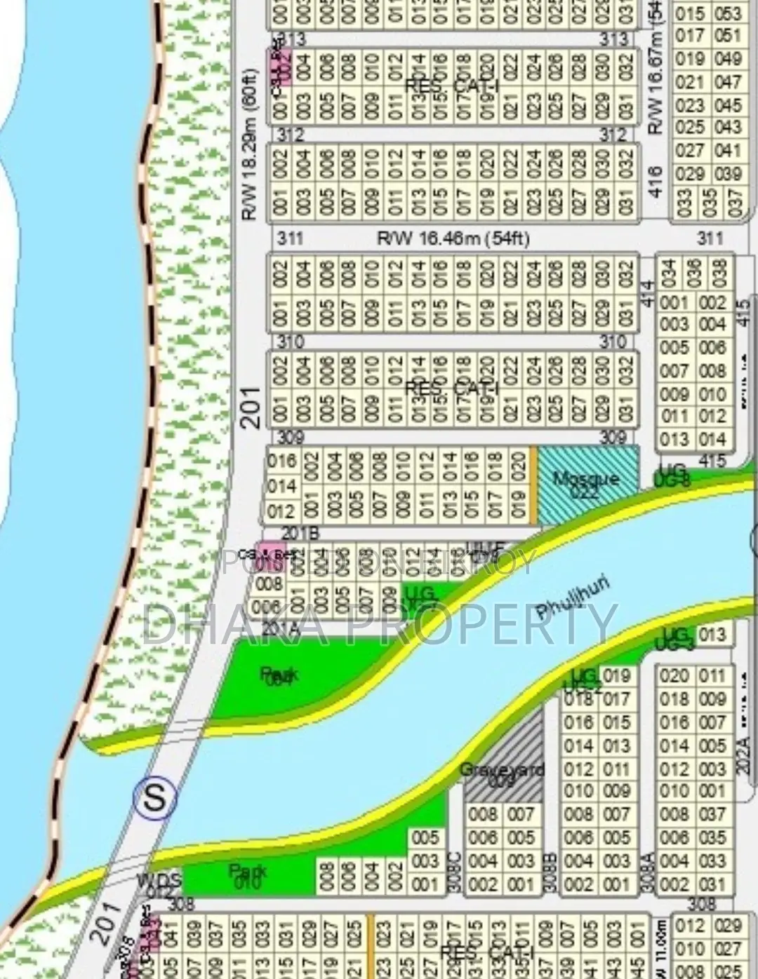 Purbachal Land Sale 3 Katha North at Sector-15