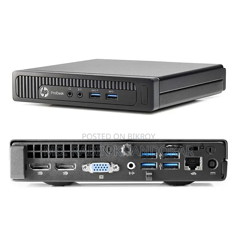 Desktop Computer HP ProDesk 600 8GB Intel Core i5 SSD 128GB
