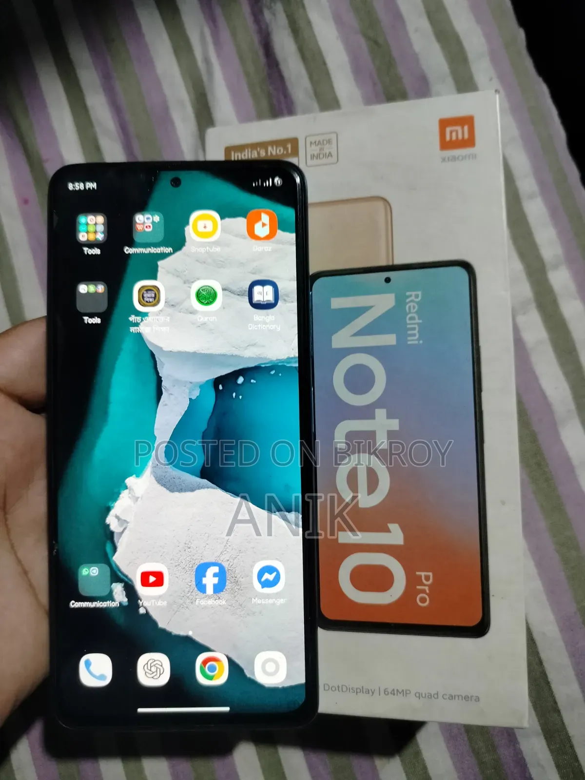 Xiaomi Redmi Note 10 Pro 128 GB Black