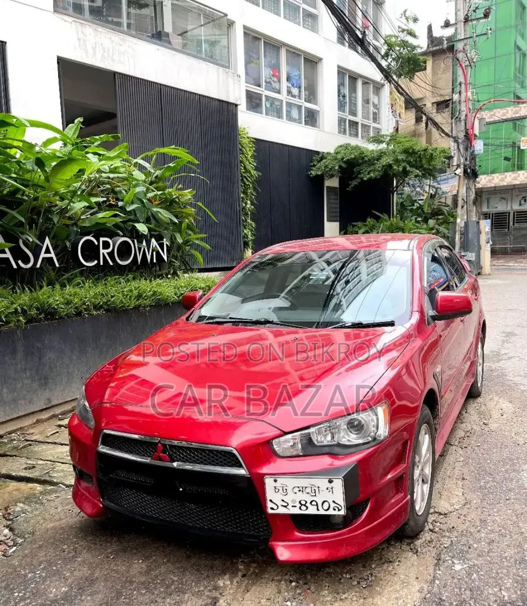 Mitsubishi Lancer 2010 Red
