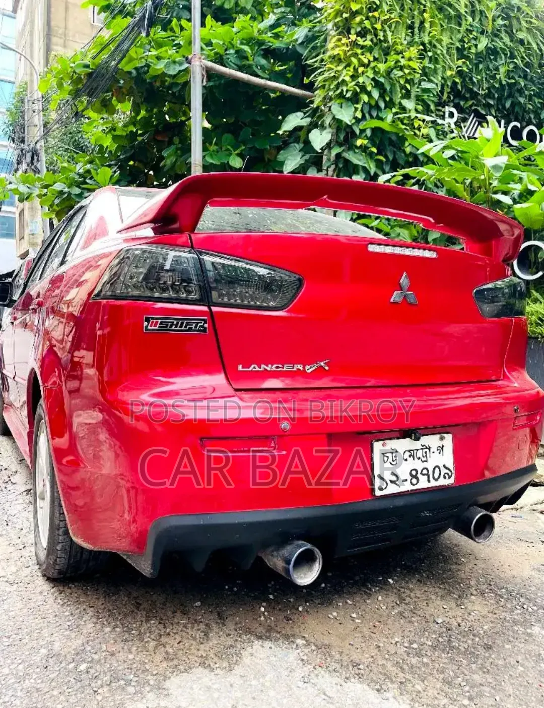 Mitsubishi Lancer 2010 Red