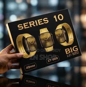 প্রিমিয়াম গোল্ডেন এডিশন স্মার্টওয়াচ সেল - Series 10 (ZT-009)