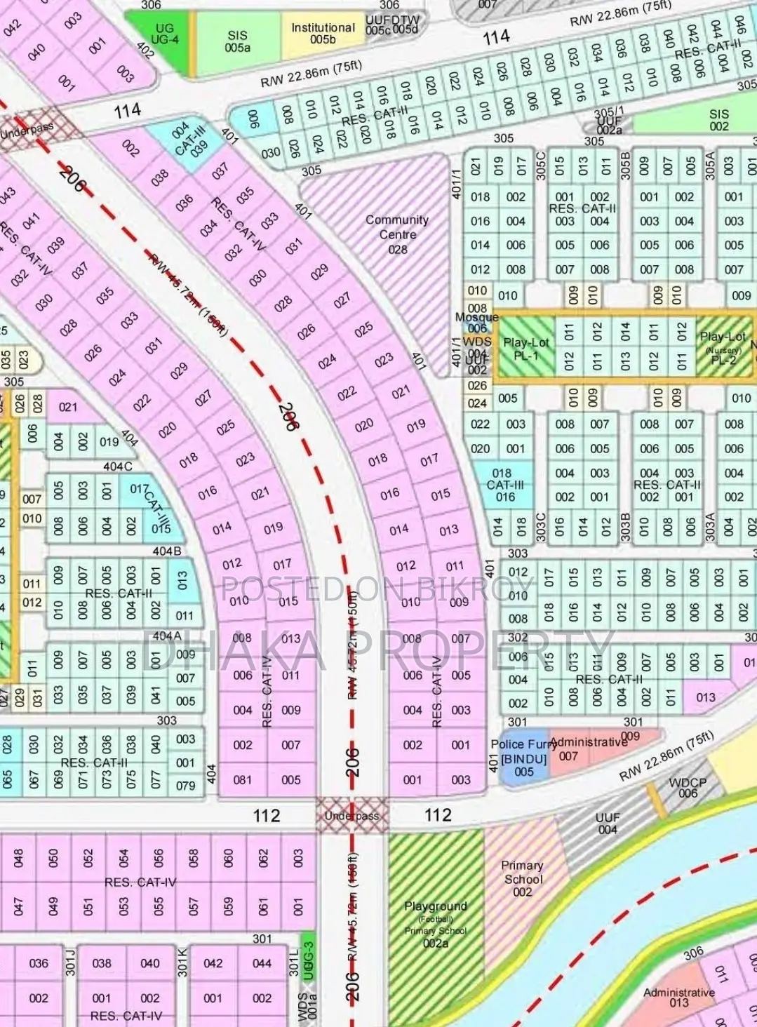 150ft Road 10 Katha East at Sector-17