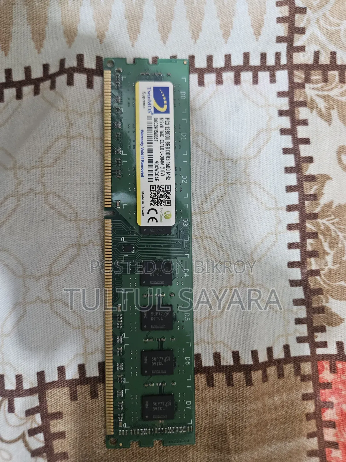 Ddr3 8 Gb Ram Twin Mouse