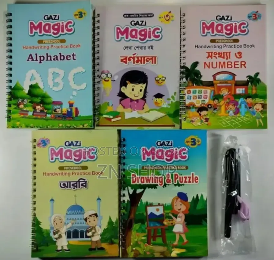 Magic Handwriting Practice Book