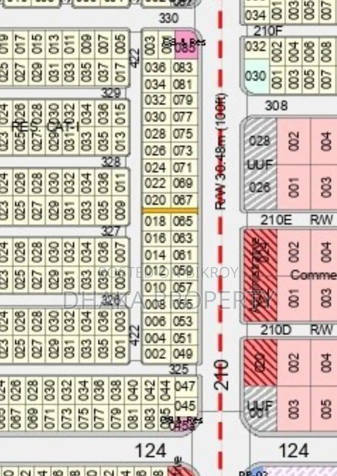 Nearby 100ft 6 Katha Park West at Sector-28