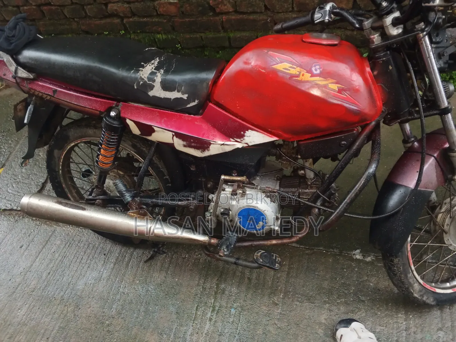 Bajaj Boxer 1999 Red