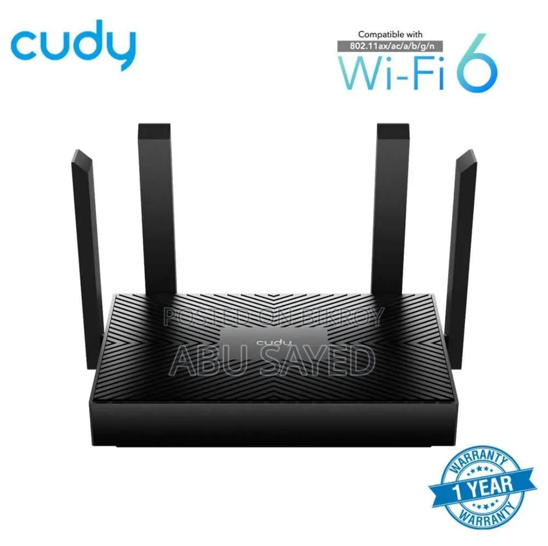 📡 Cudy WR1500 AX1500 Wi-Fi 6 Gigabit Router